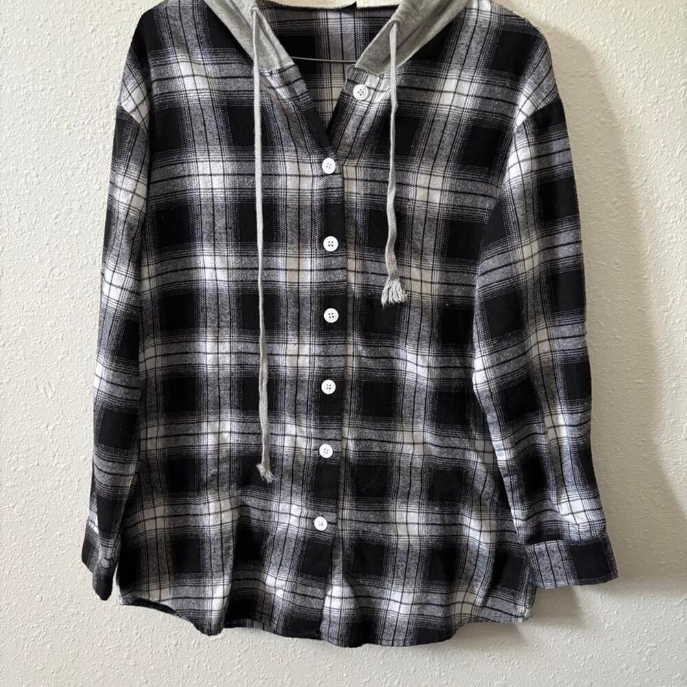 Unbranded Women's Black and Grey Sweatshirt